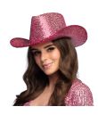 Pink paillet Cowboyhat