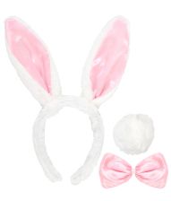 Hvidt Bunny sæt
