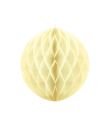 Creme papirvæv kugle 40cm