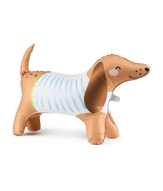 Gravhund folieballon 89x58cm