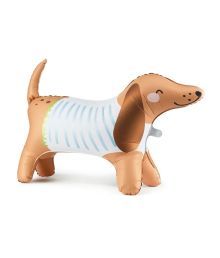 Gravhund folieballon 89x58cm