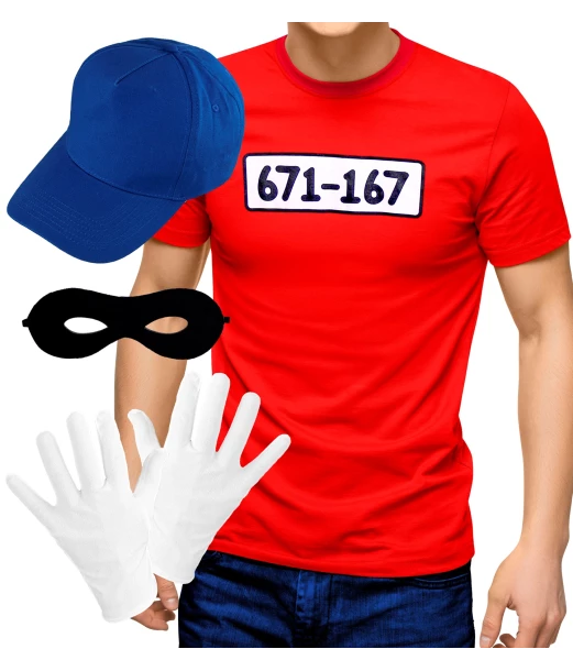 Indbrudstyv kostume