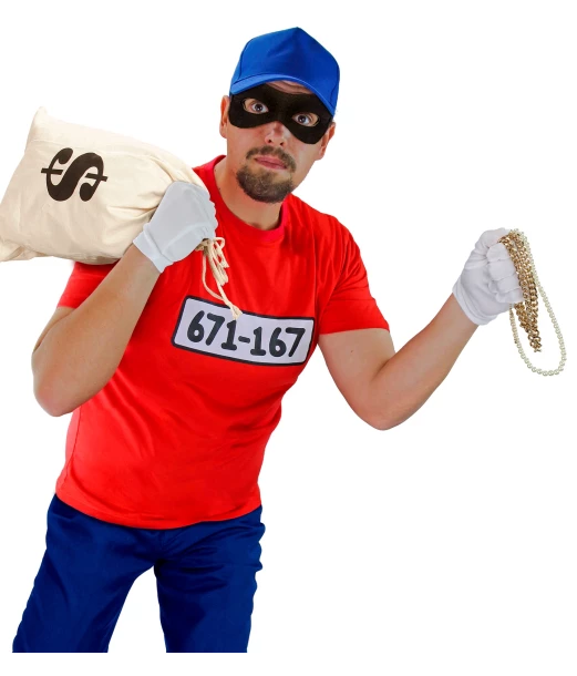 Indbrudstyv kostume