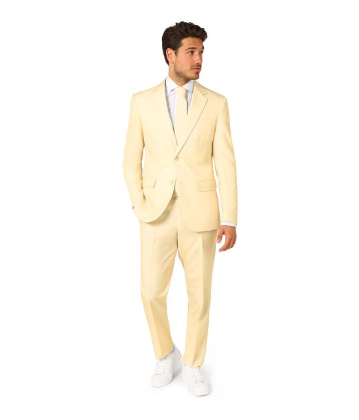 Pastelgult jakkesæt OppoSuits