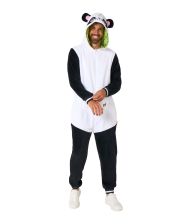 Panda jumpsuit til voksne.