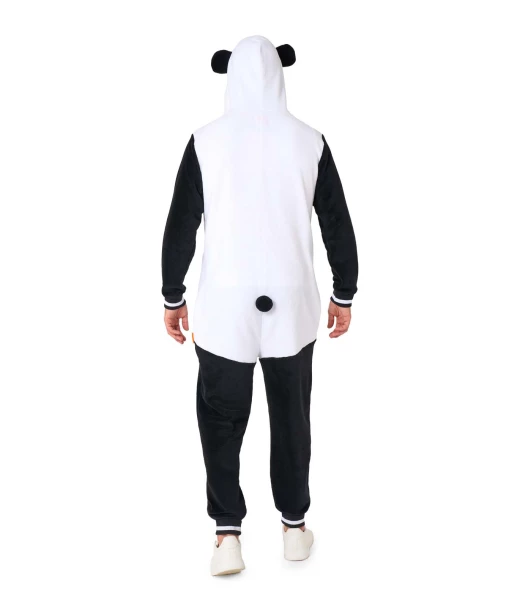 Panda jumpsuit til voksne.