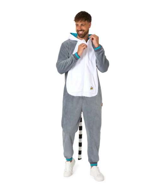 Lemur jumpsuit til voksne