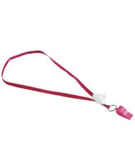 Pink fløjte med fjer