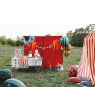 Cirkus fødselsdagsbanner