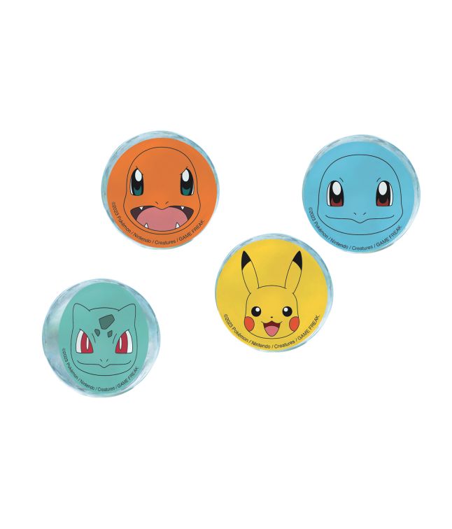 Pokemon hoppebolde 4 stk
