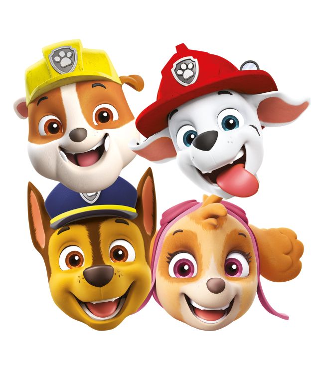 Paw Patrol papmasker 8 stk 