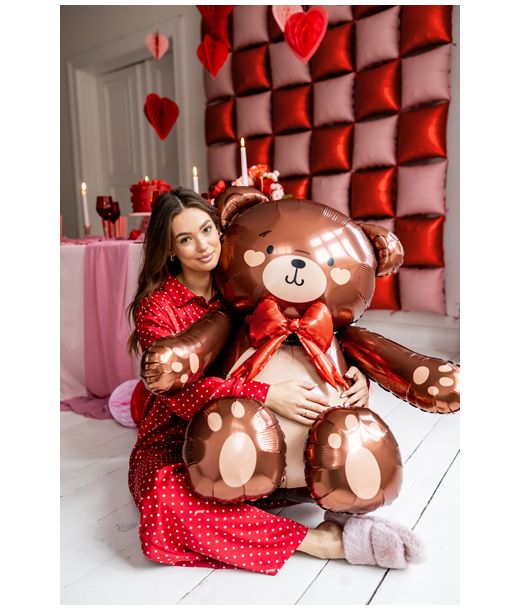 Bamse folieballon 75 x 84 cm