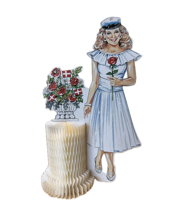 Studine med papirvæv 17 cm