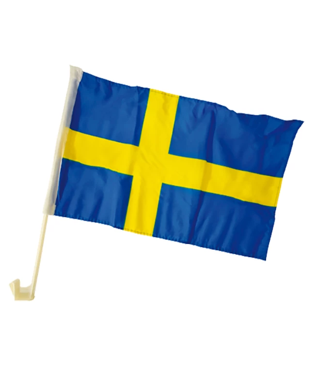 Svenske bil flag 2 stk