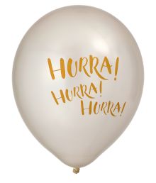 Hurra balloner 6 stk 