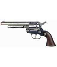 Metal cowboy revolver 