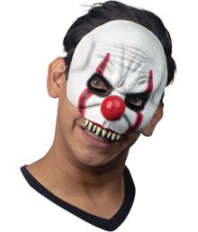 Killer Clown halvmaske