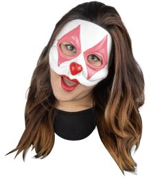 Harlekin Klovn maske