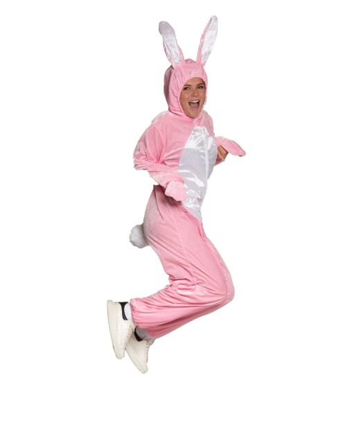 Pink kanin kostume
