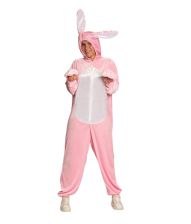 Pink kanin kostume