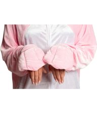 Pink kanin kostume