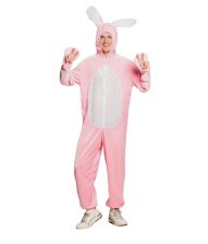 Pink kanin kostume
