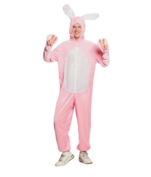 Pink kanin kostume