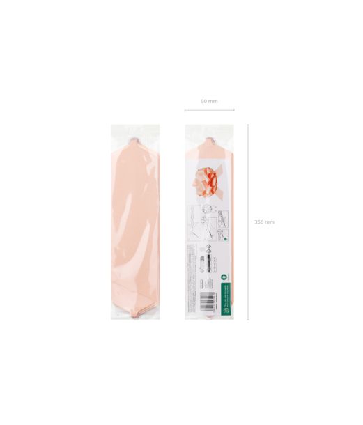 Sløjfe pudderpink, 30 cm