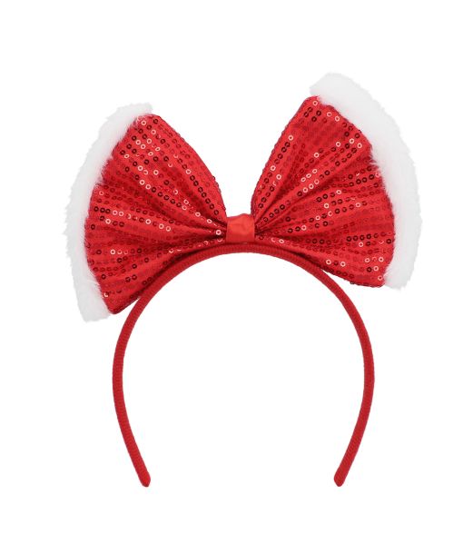 Julehårbøjle med sløjfe