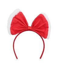 Julehårbøjle med sløjfe