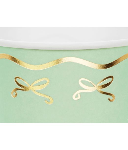 Papkrus med guld sløjfer