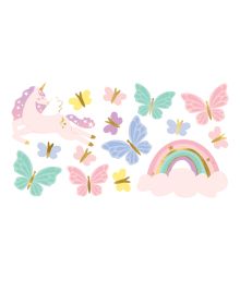 Enhjørning pastel tatoveringer
