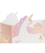 Enhjørning snackbokse, 6 stk