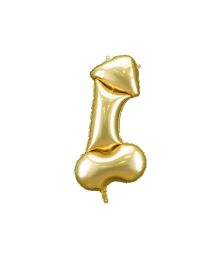 Guld tissemand folieballon