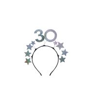 Hårbøjle med stjerner 30 år