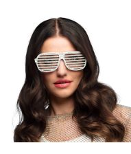 Briller Spectacular, hvid