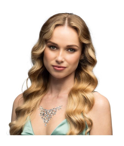 Klare smykkesten til bryst