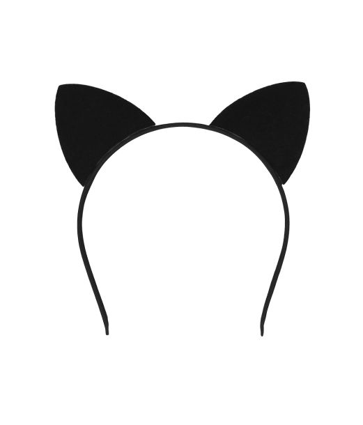 Katteøre med rhinsten