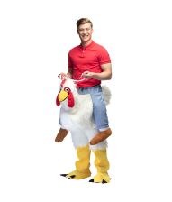 Kylling  ride-on kostume