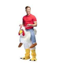 Kylling  ride-on kostume