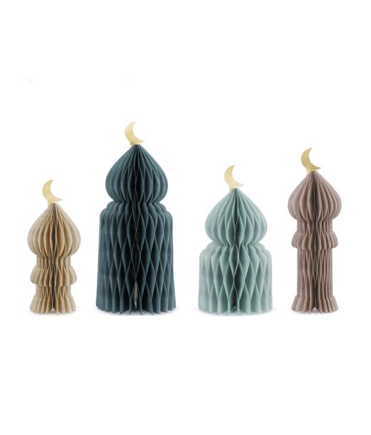 Eid Mubarak papirvæv, 4 stk