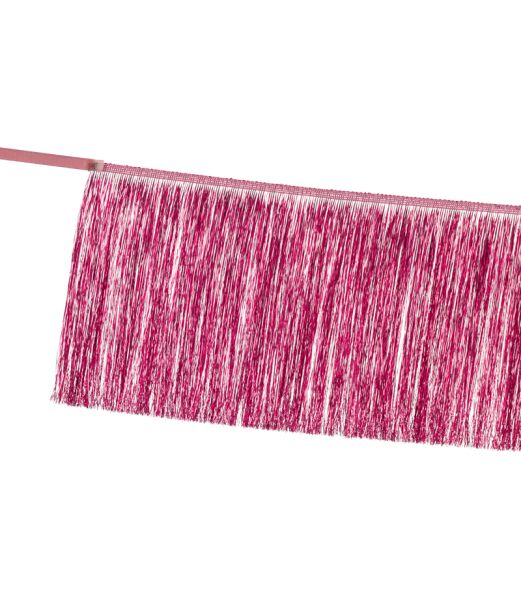 Pink frynse guirlande