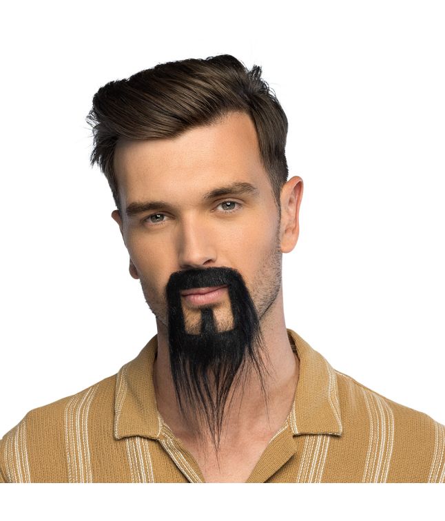 Fantasy skæg, sort