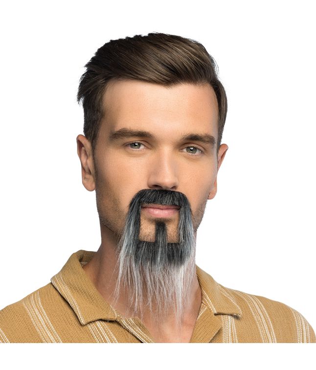 Fantasy skæg, grå