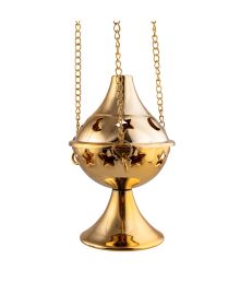 Røgelsebrænder, guld