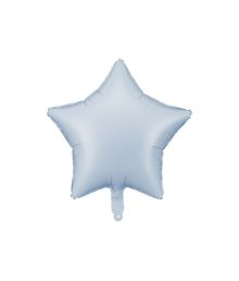 Tåget blå stjerne folieballon, 48 cm