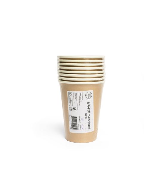 Guld papkrus 210ml 8 stk