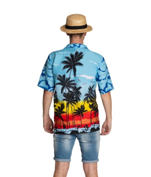 Hawaii skjorte blå paradis