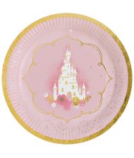 Princess for a day tallerkner, 8 stk