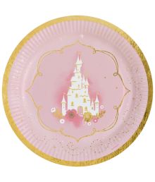 Princess for a day tallerkner, 8 stk
